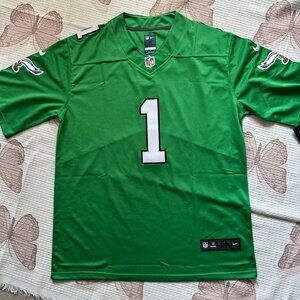 Nike NFL Philadelphia Eagles #1 Green Jersey